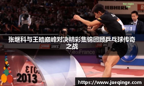 张继科与王皓巅峰对决精彩集锦回顾乒乓球传奇之战